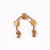 Coffee Wood Flexi Chew Ring